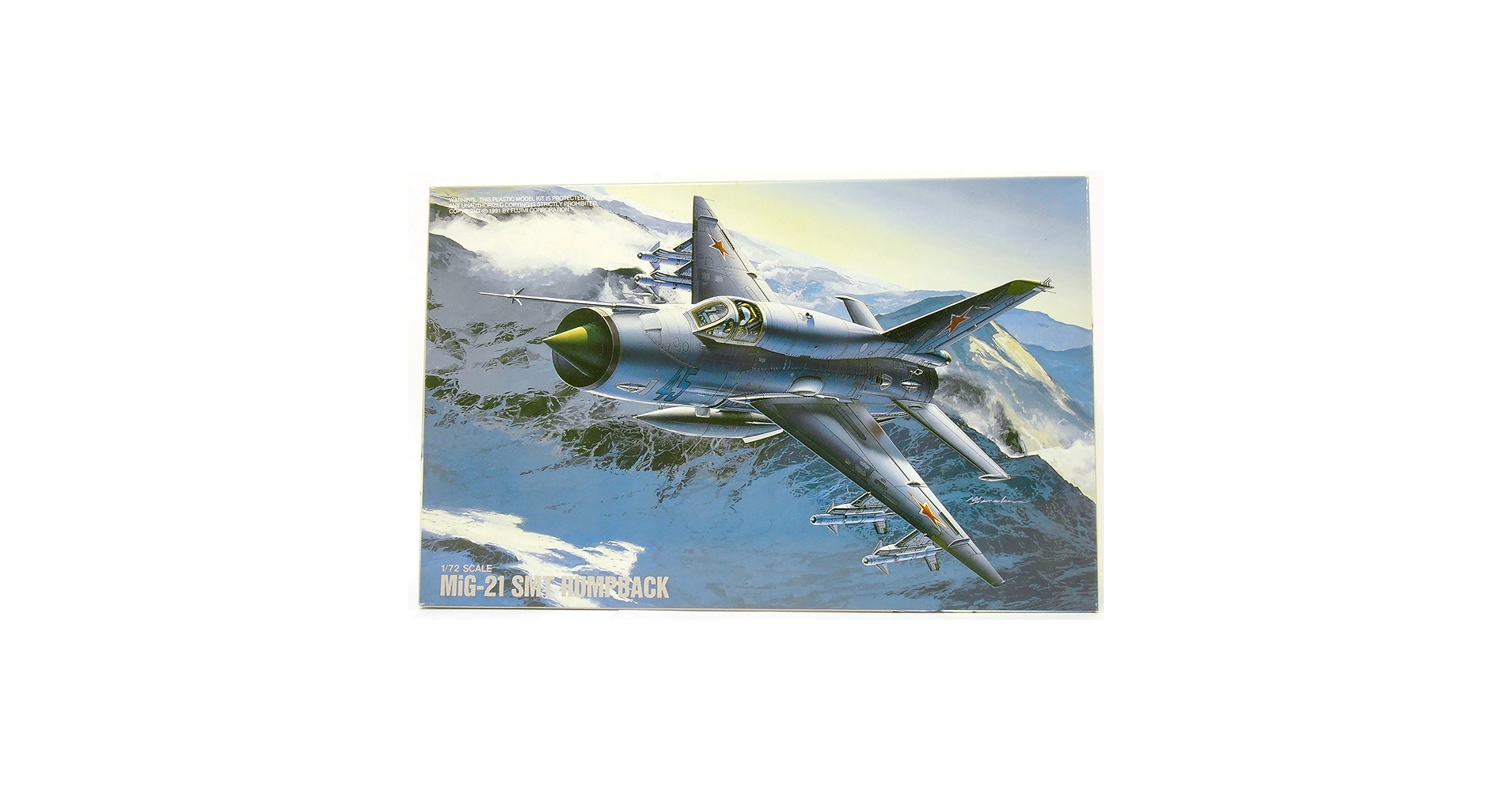 (未使用･未開封品)　フジミ模型 1/72 H24 MiG21 MF ジェイファイター ar3p5n1 1/72 H24 MiG－21 MF ジェイファイター イラク空軍｜FUJIMI